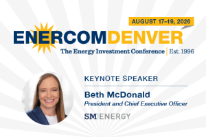 SM Energy Named Keynote Speaker for 31st EnerCom Denver This August