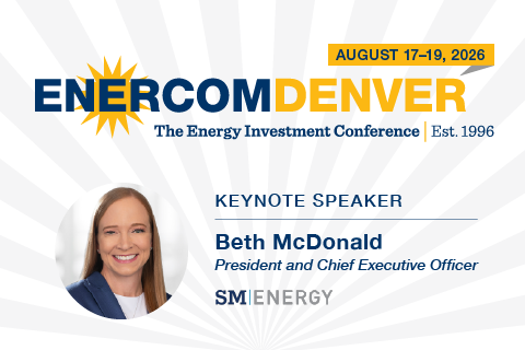 SM Energy Named Keynote Speaker for 31st EnerCom Denver This August