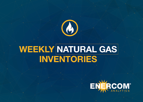 Weekly Gas Storage: Inventories Rise by 28 Bcf