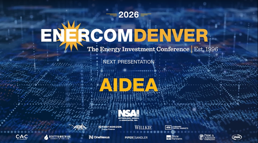 AIDEA to Showcase at EnerCom Denver 2026 Energy Investment Conference