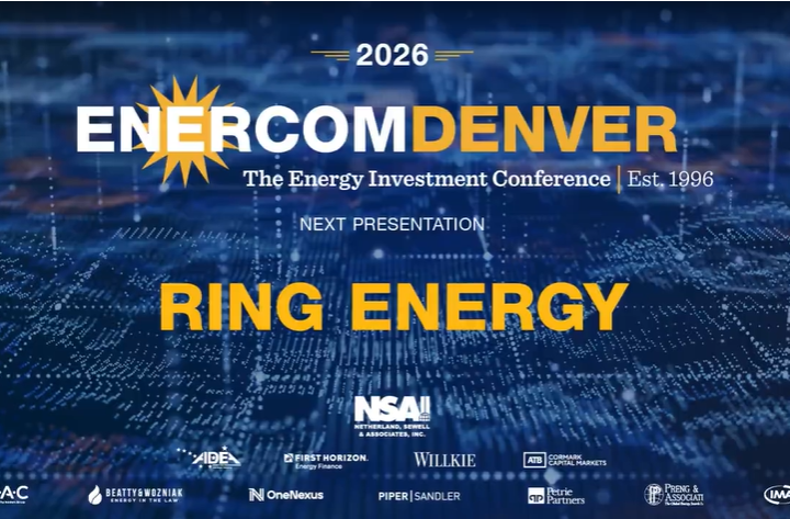 Ring Energy to Present at EnerCom Denver 2026: Exclusive Coverage