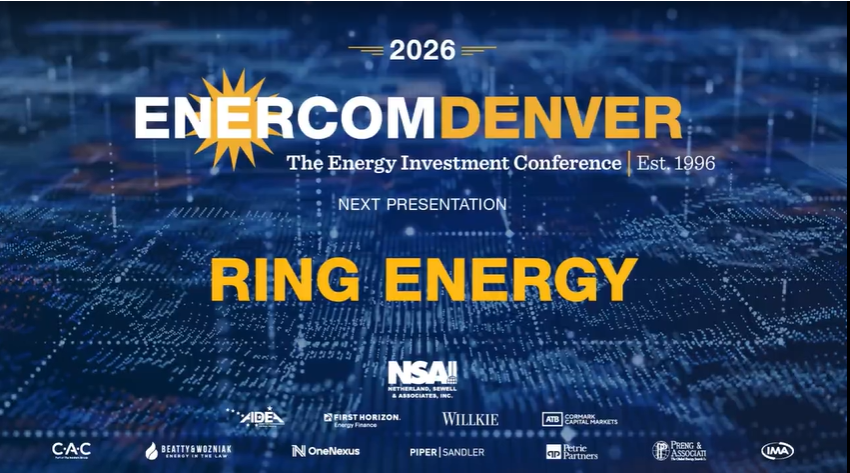 Ring Energy to Present at EnerCom Denver 2026: Exclusive Coverage