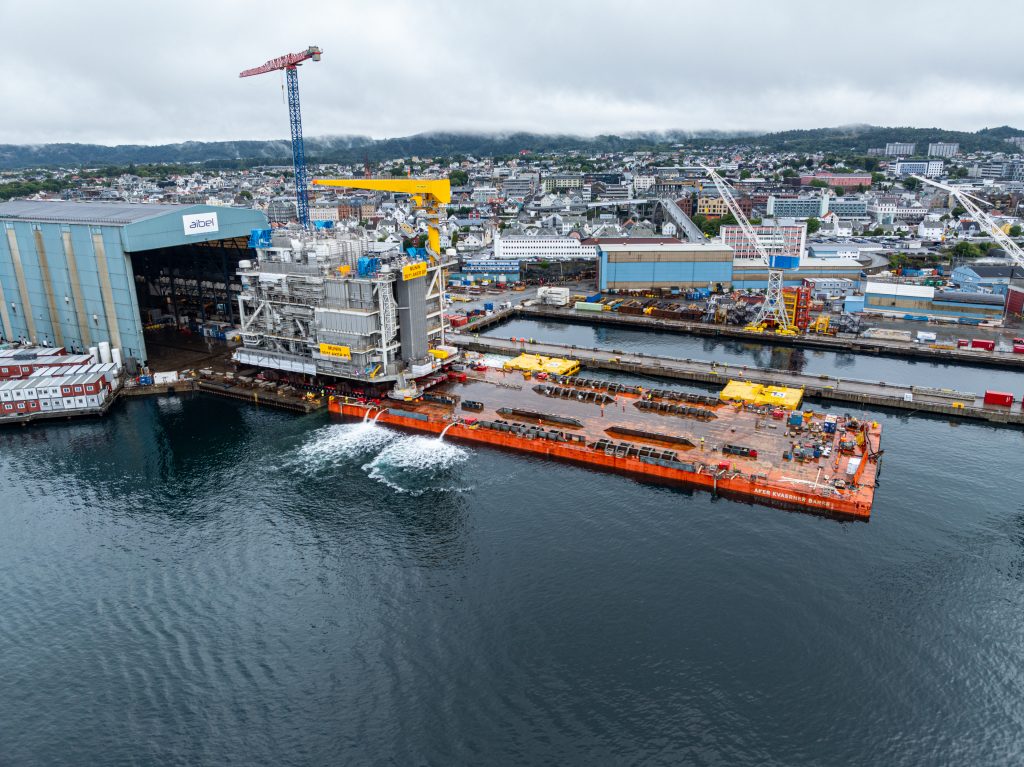 Aker BP Prepares for 2027 Start-Up with Installation of Yggdrasil and Valhall PWP Topsides