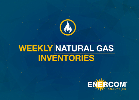 Weekly Gas Storage: Inventories Rise by 85 Bcf